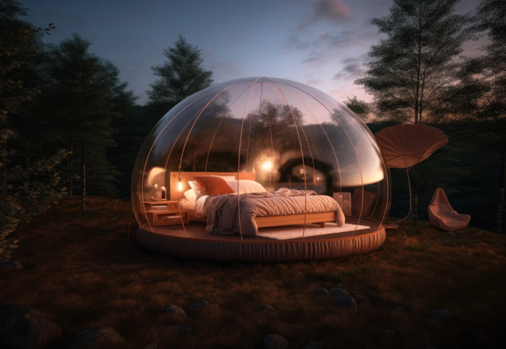 pop up bubble tent